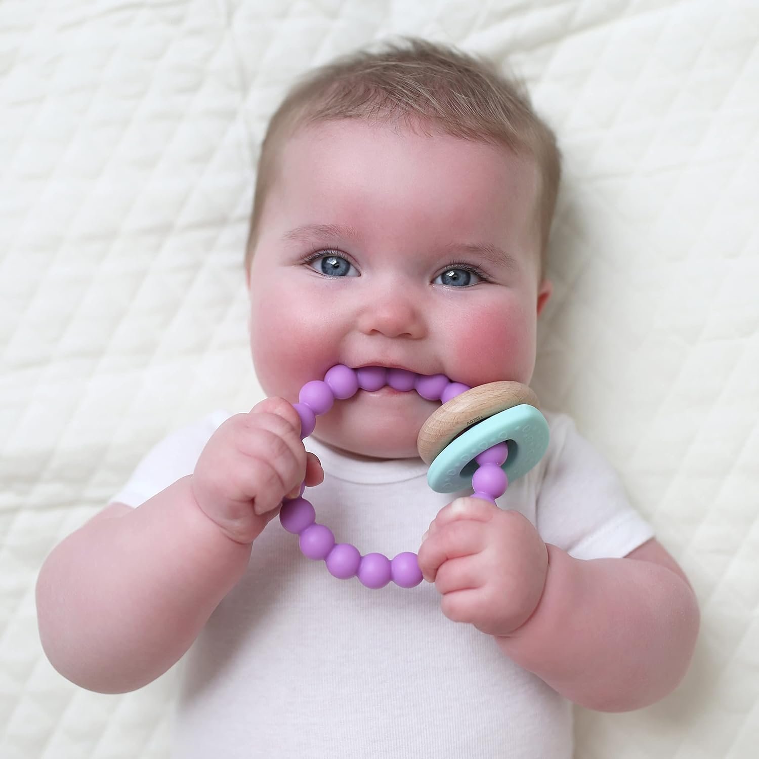 Nuby Natural Wood & Silicone Teether Ring Review
