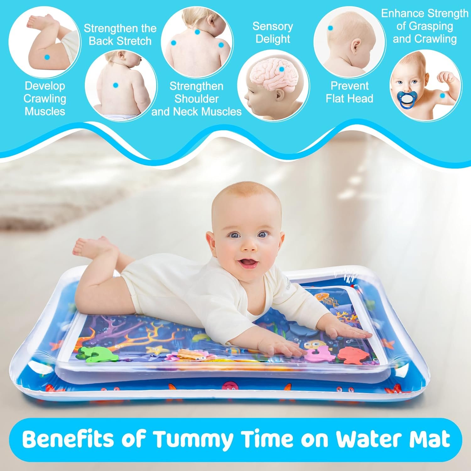 Tummy Time Water Mat Review