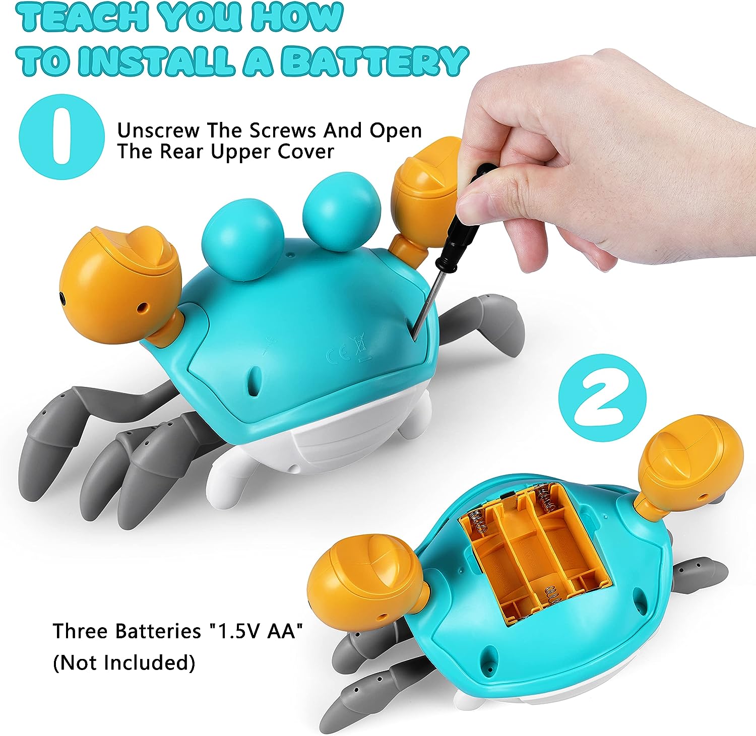 Crawling Crab Toy Review Baby Toys Near Me