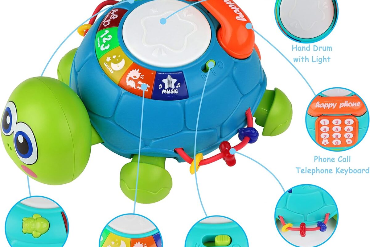 Musical Turtle Crawling Toys Review