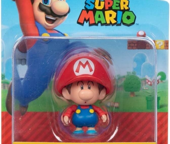 Super Mario World of Nintendo 2.5-inch Mini Figure Baby…