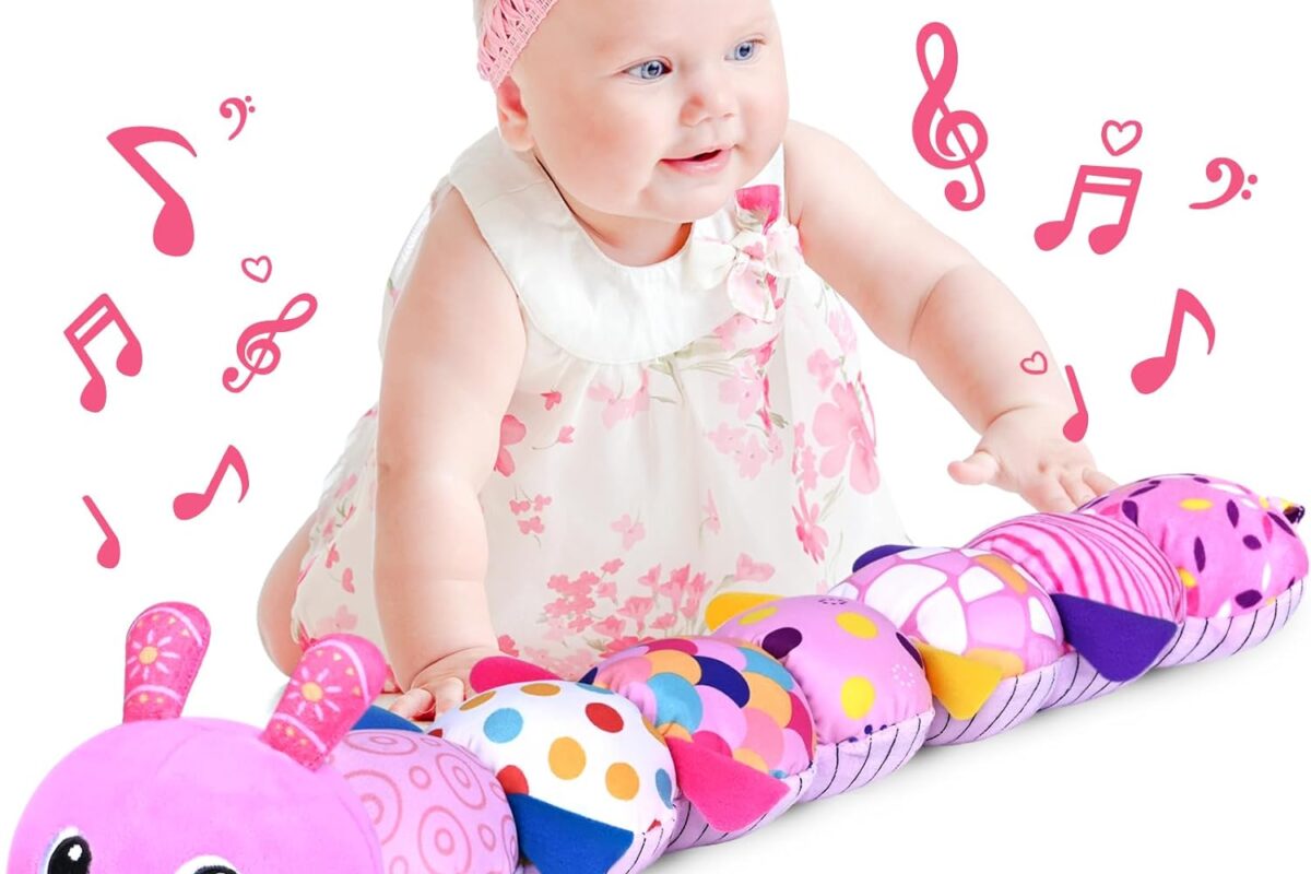 KMUYSL Infant Baby Musical Stuffed Animal Caterpillar…